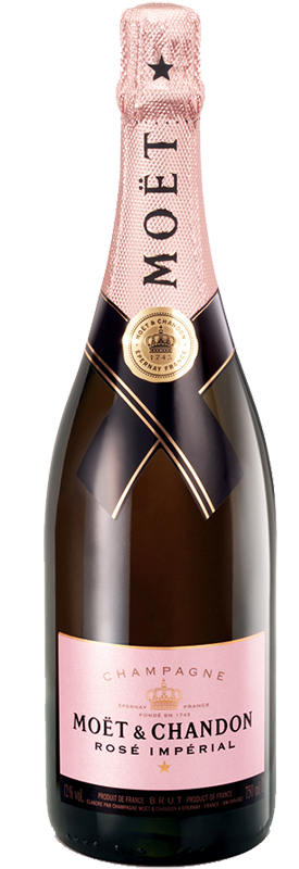 Moet & Chandon Nv Brut Rose - Moet & Chandon Champagne Imperial Rose - 187ml (295x820), Png Download
