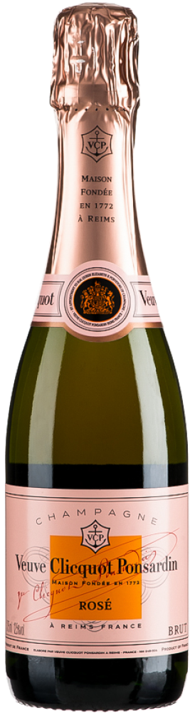 Veuve Clicquot Rosé Nv Champagne Half Bottle - Veuve Clicquot Rose Bottle (1000x1000), Png Download