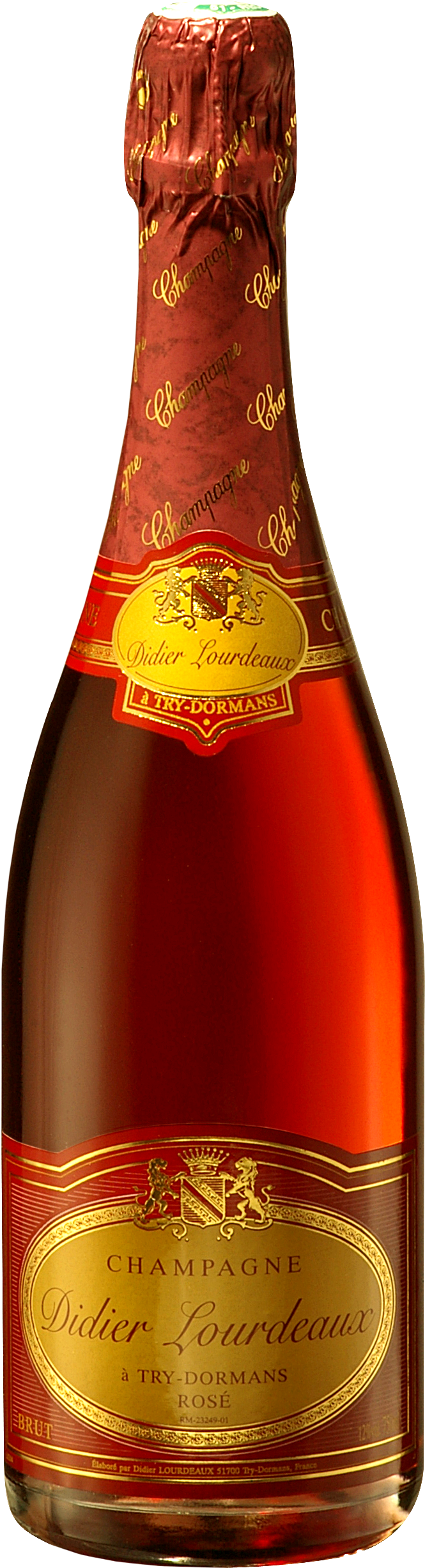 Brut Rosé - Champagne (1134x2551), Png Download