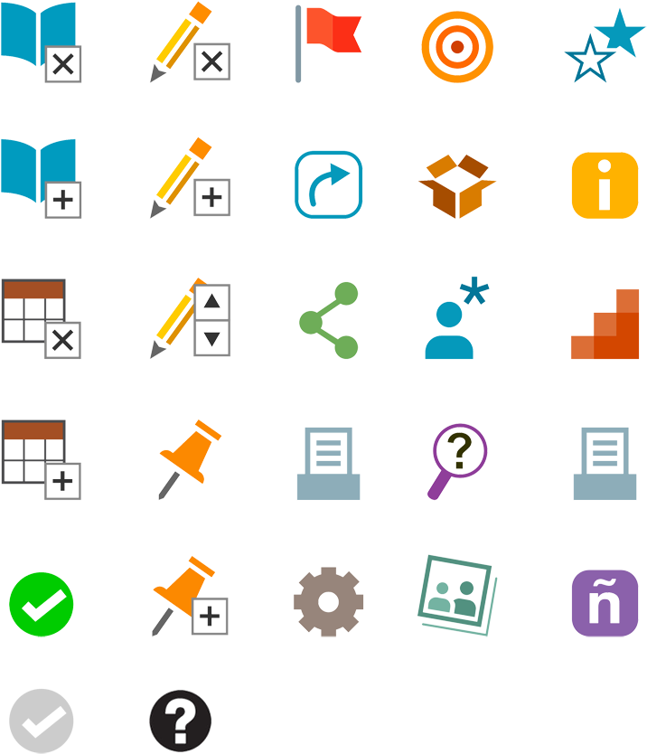 Planning Icons , 462075 Bytes - Graphic Design (800x900), Png Download