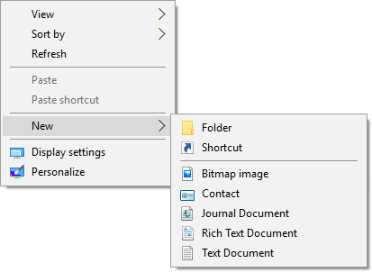 It Usually Opens In Fixed Position Under The Pointer - Windows 7 Right Click (413x302), Png Download
