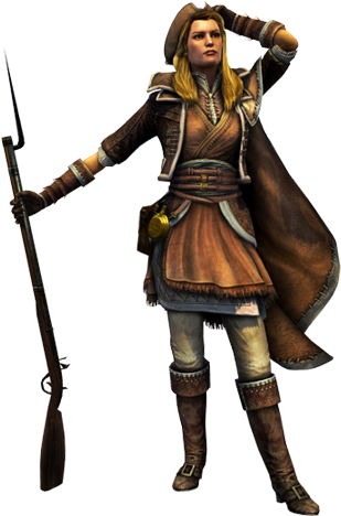 Aciii Mp Pioneer - Emily Burke Assassin's Creed (368x496), Png Download