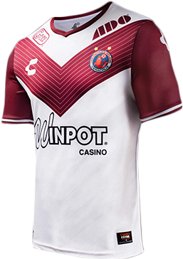 Jersey Blanca Caballero Apertura 2017 - Camisetas Charly Fútbol (334x447), Png Download