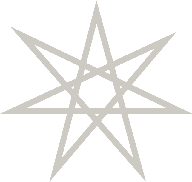 7 Pointed Star Png - Seven Pointed Star (800x800), Png Download