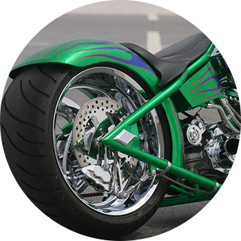 Motorcycle & Atv Tires In Dayton, - Motorcycle (350x350), Png Download