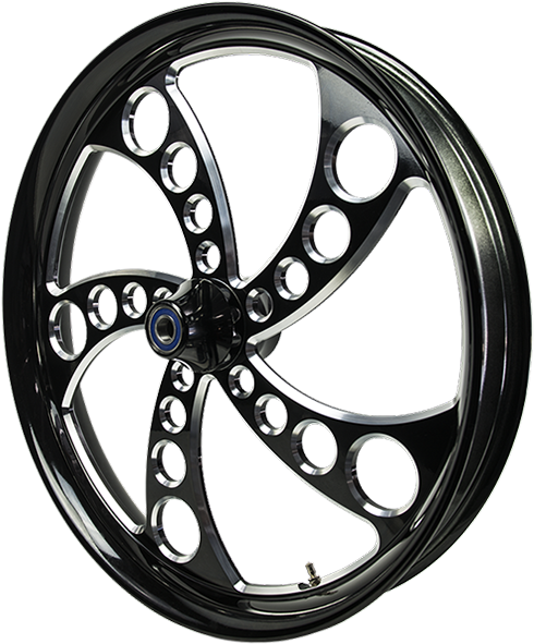 Silencer Black - Motorcycle (523x632), Png Download