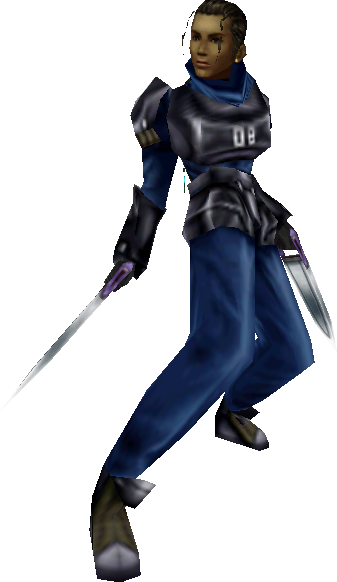 Kiros Ffviii Battle Soldier - Ff8 Soldiers (337x582), Png Download