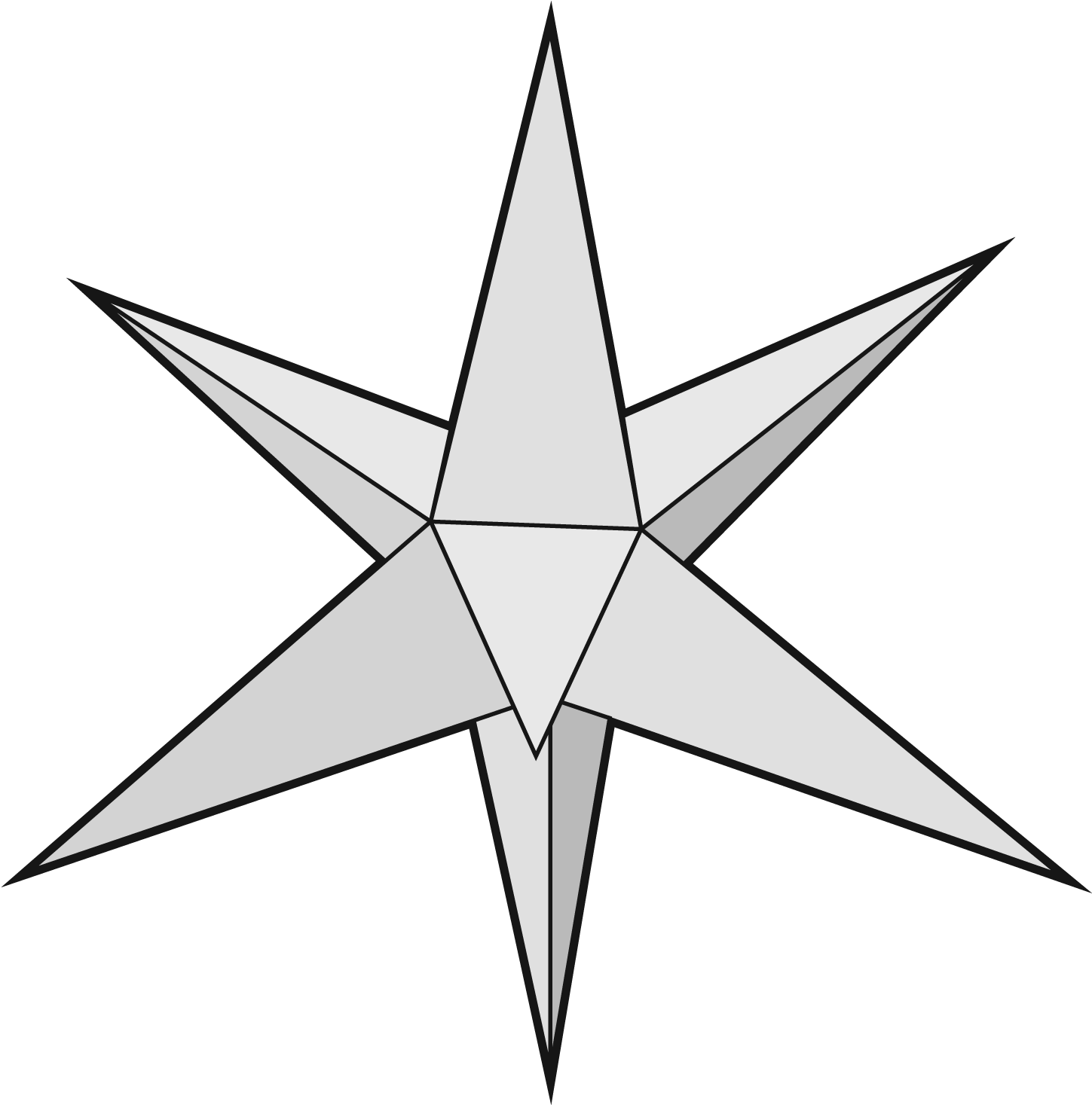 Download 8 Point Paper Star Pattern And Instructions Paper Star