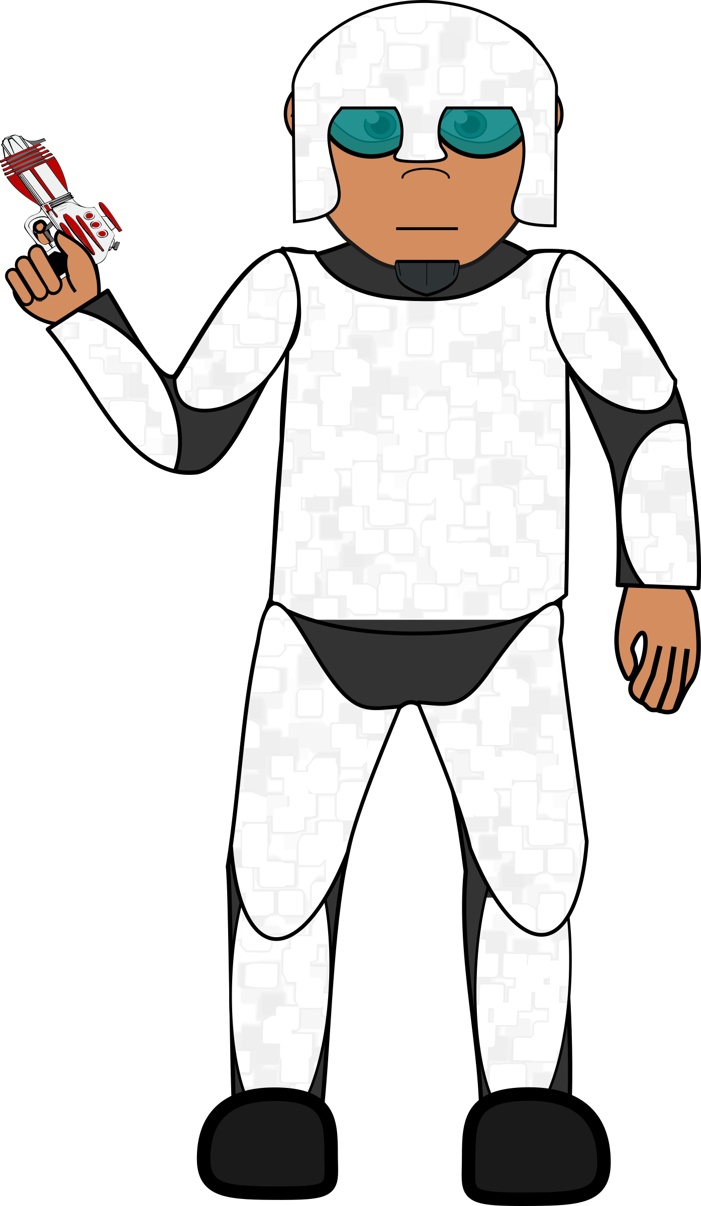 This Free Icons Png Design Of Space Soldier (1395x2400), Png Download