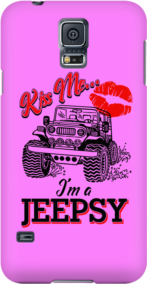 Kiss Me I'm A Jeepsy - Smartphone (1024x1024), Png Download