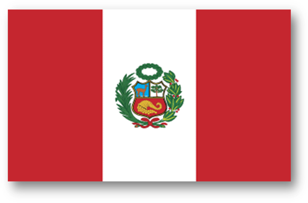 Wavy American Flag Vector Tattoo - Bandera De Guerra Peru (1044x696), Png Download