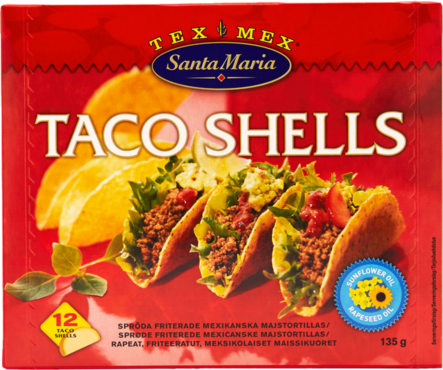 Santa Maria Taco Skjell (1500x1500), Png Download