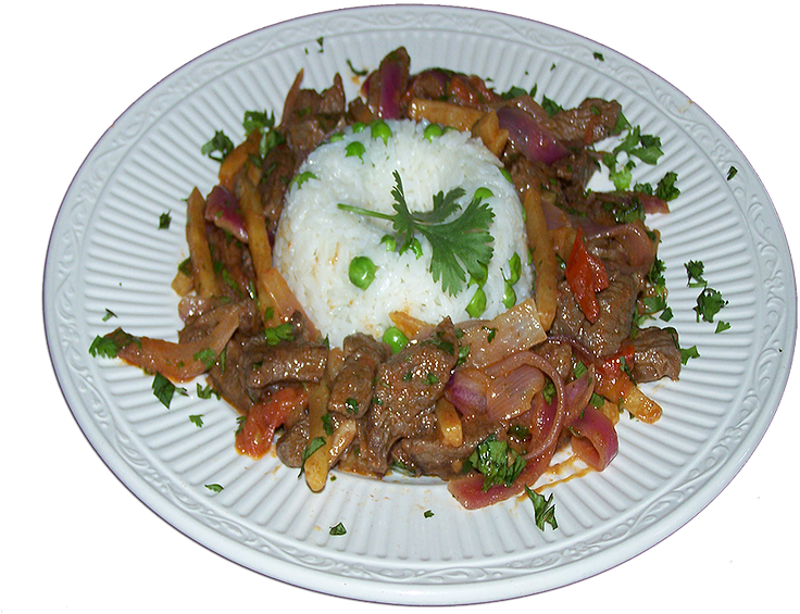 Lomo-saltado - Grillades (784x588), Png Download