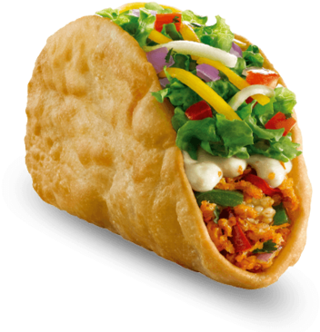 Product Image - Chalupa Taco Bell India (500x402), Png Download