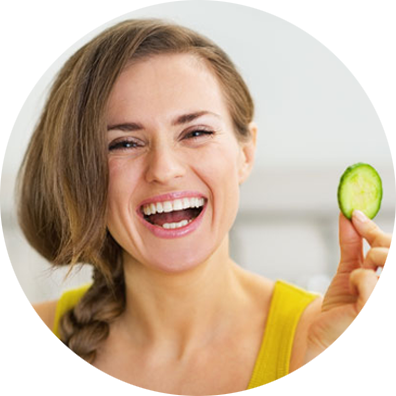Testimonials - - Cucumber (396x396), Png Download