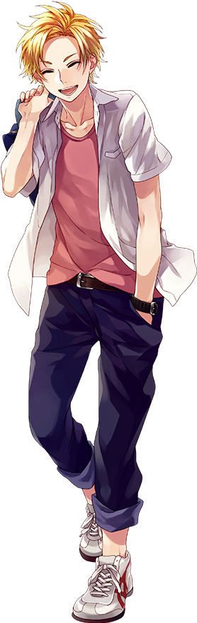 全国ロードショー - Anime Boy Date Clothes (340x877), Png Download