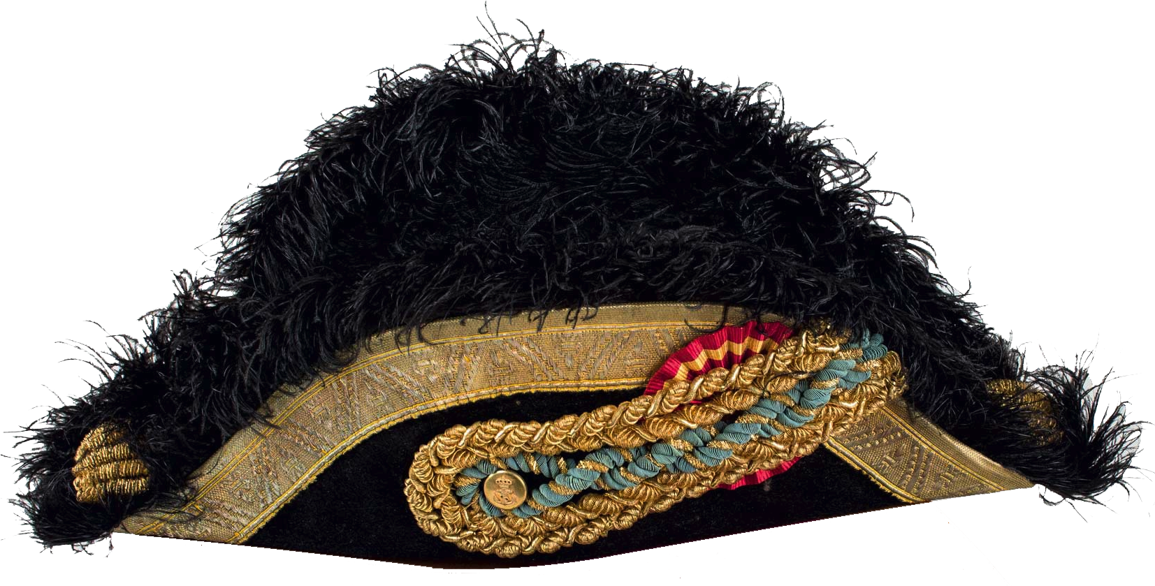 Sombrero Apuntado Cpo - Bicorne Png (1670x838), Png Download