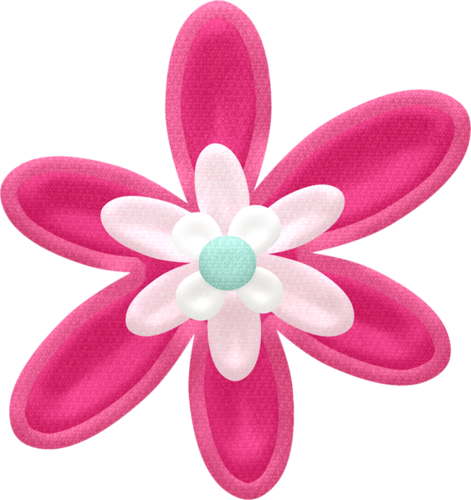 Top Images For Flores Hawaianas Para Recortar On Picsunday - Flores Para Imprimir Y Armar (471x500), Png Download