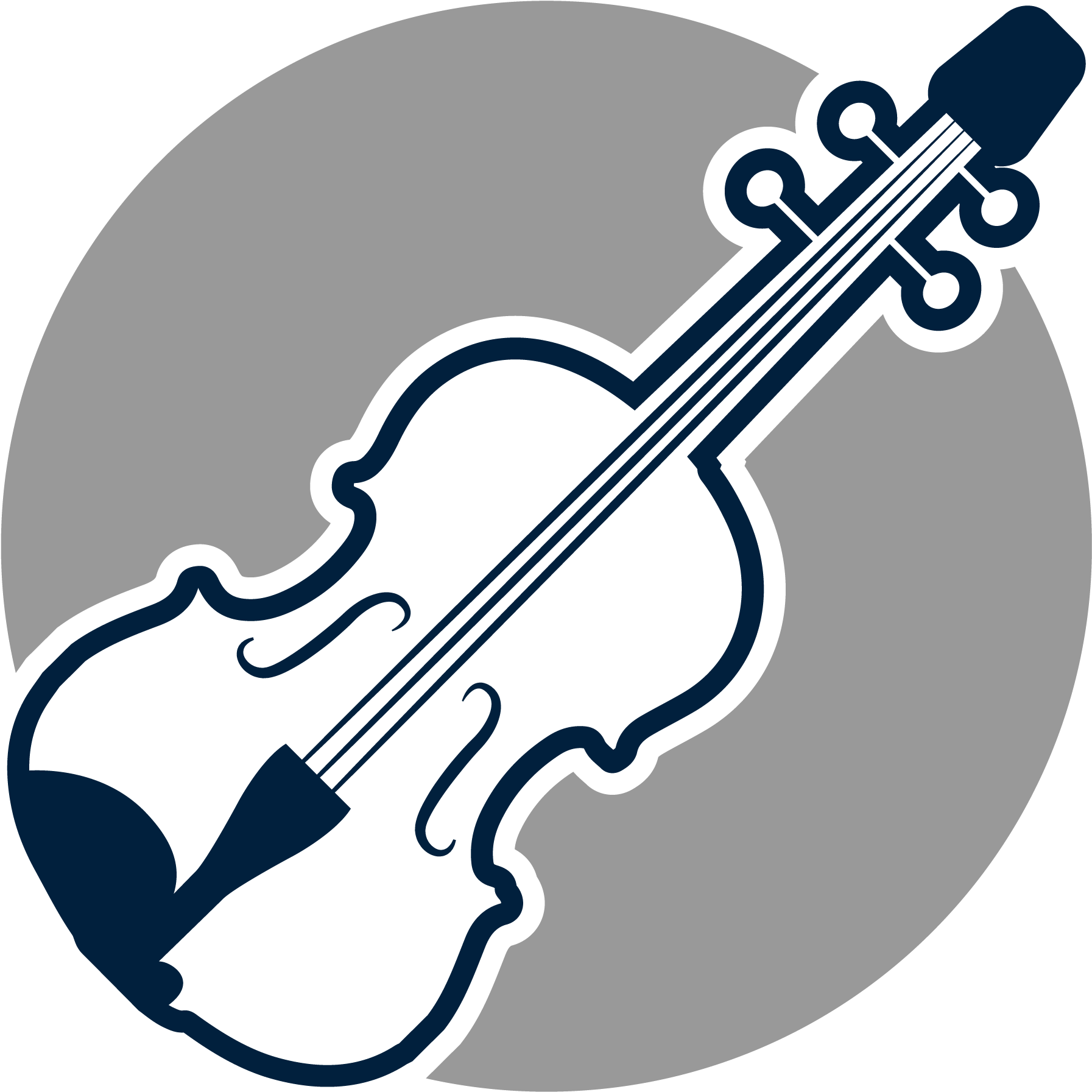 Violin Clipart Teaching - Violin Logo Png (2071x1941), Png Download