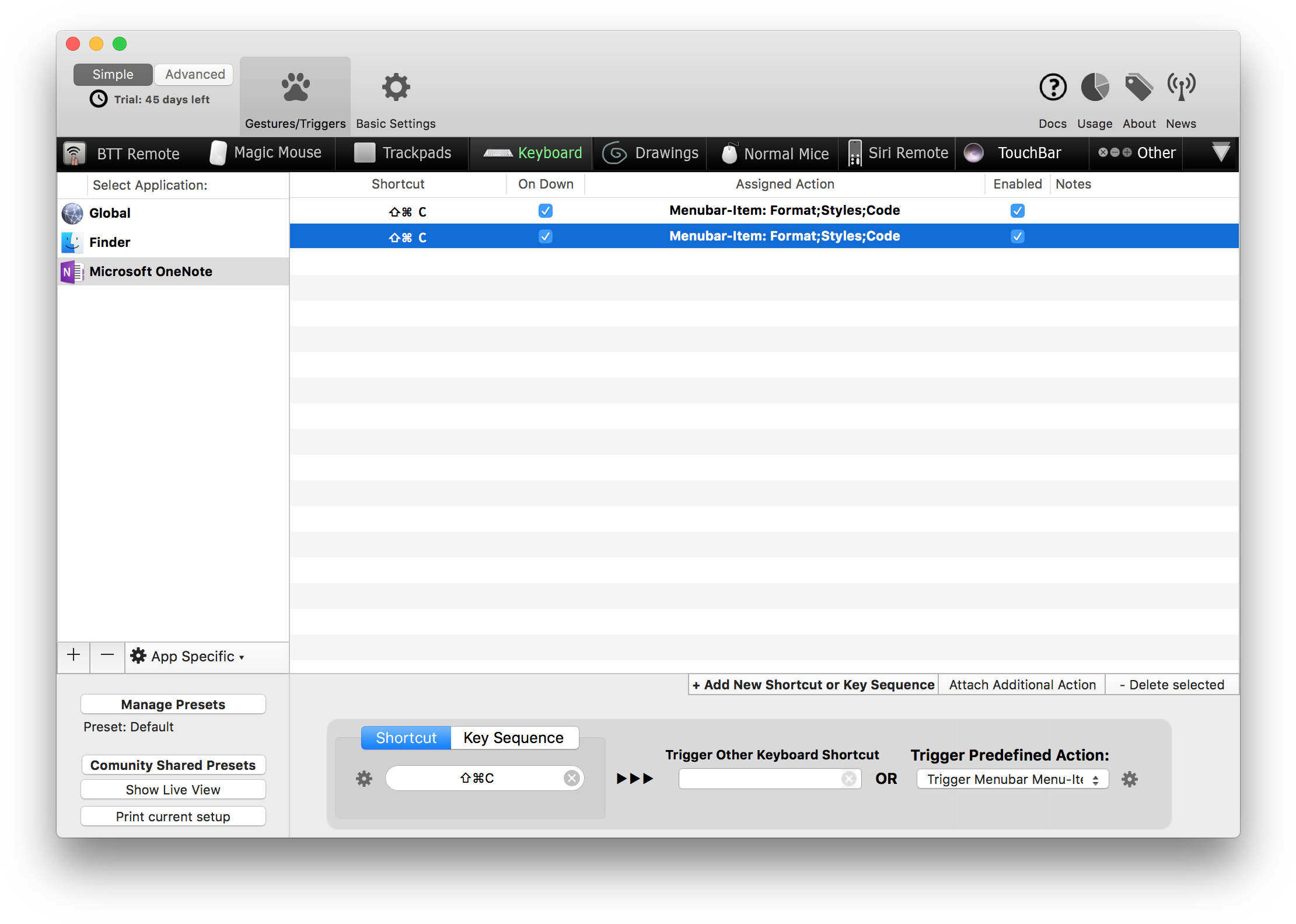 Download Screen Shot 2018 07 31 At - Better Touch Tool Middle Click ...