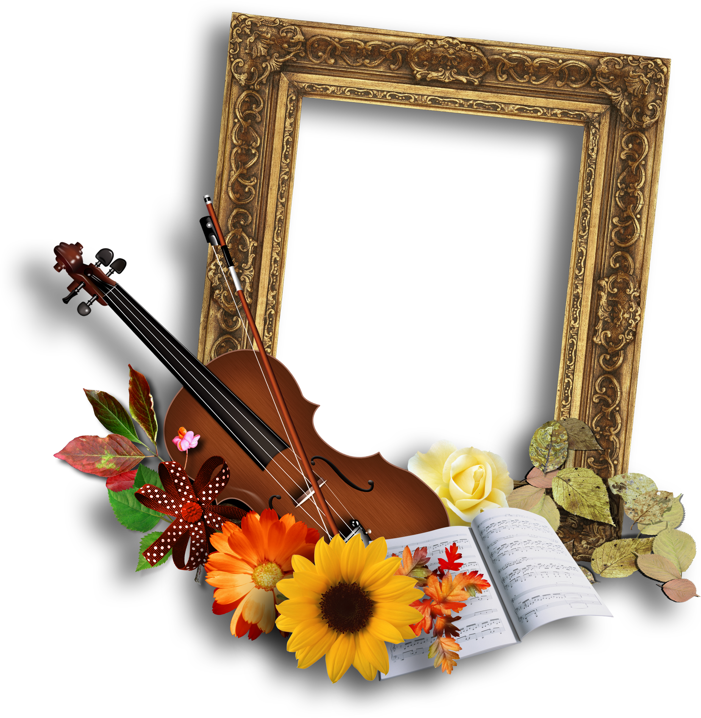 Violin Clipart Png (2355x2411), Png Download