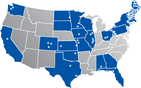 Map - John F. Kennedy Library (600x375), Png Download