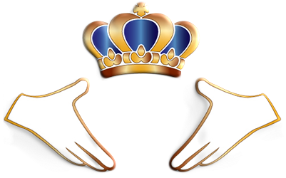 Claddagh - Hands Holding A Crown (400x300), Png Download