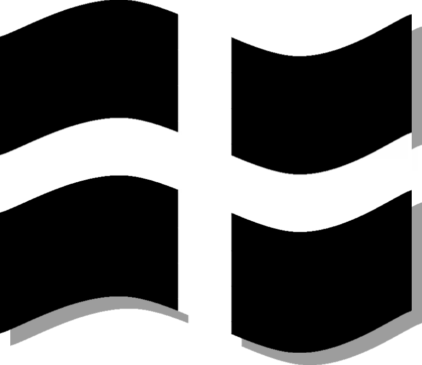 Baner Kernow 3 - Transparent Cornish Flags (820x711), Png Download