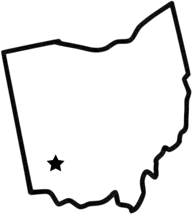 Ohio State Outline - Ohio (1000x897), Png Download