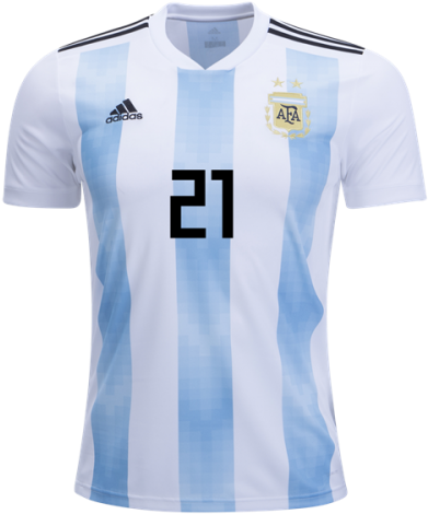 Dybala - World Cup 2018 Argentina Jersey (500x500), Png Download