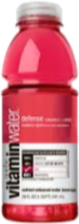 Glaceau Vitamin Water Defense 591ml 12/cs - Vitamin W-a-t-e-r Power-c Dragonfruit 20 Oz Plastic (850x850), Png Download