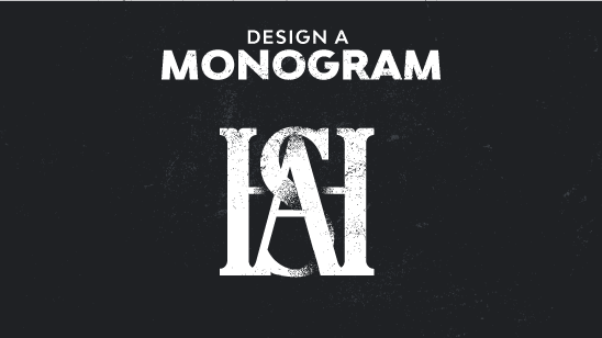 Aprende A Diseñar Un Monograma Curso De Adobe Illustrator - Design (548x308), Png Download