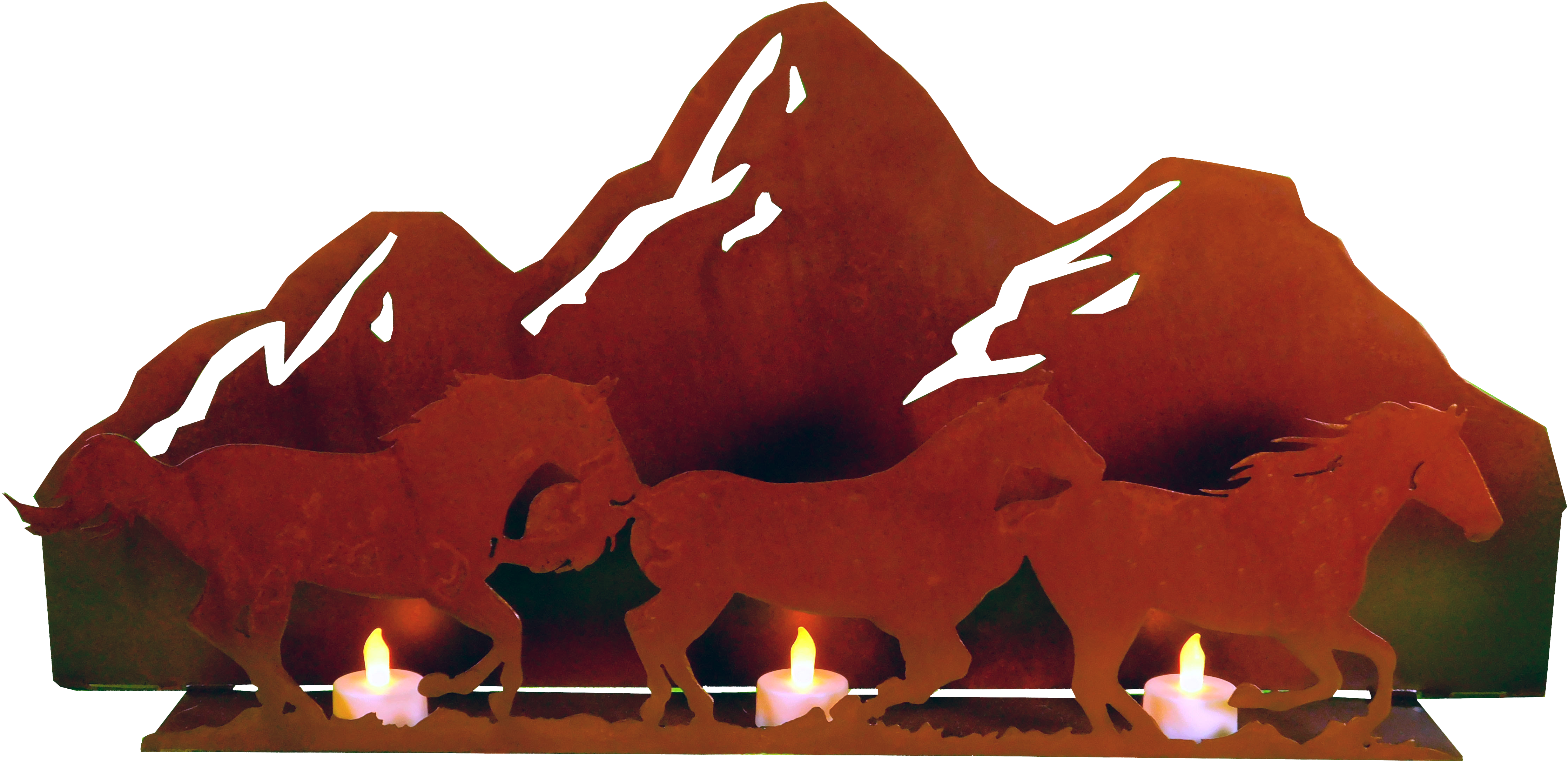 3d Horse Mountain Scene - Zen Cart (4608x3456), Png Download