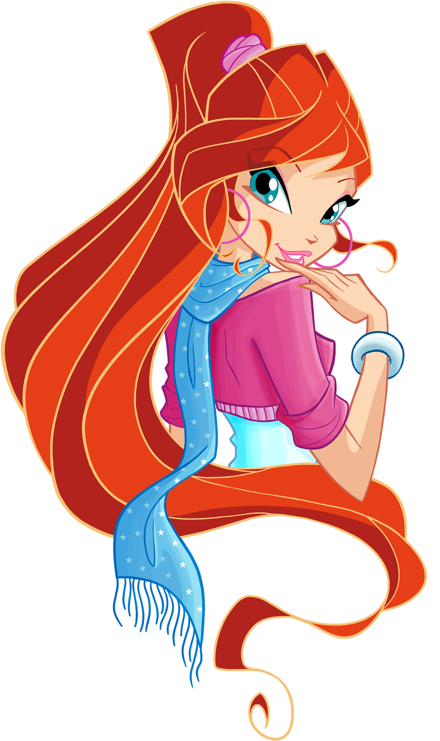 So I Need This Art That For Easily Found Added My Gallery'' - Винкс Блум 5 Сезон (968x1536), Png Download