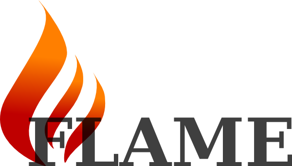 Flame Png - Graphic Design (600x341), Png Download