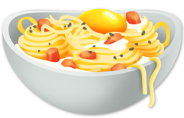 Pasta Carbonara - Hay Day Pasta Carbonara (615x615), Png Download