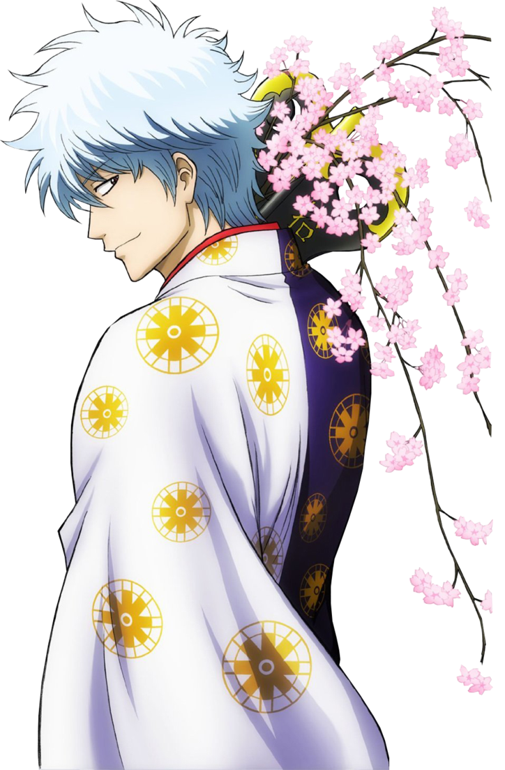Gintama Png By Bloomsama Anime Boys, Redeem Points, - Gintoki Png (724x1103), Png Download