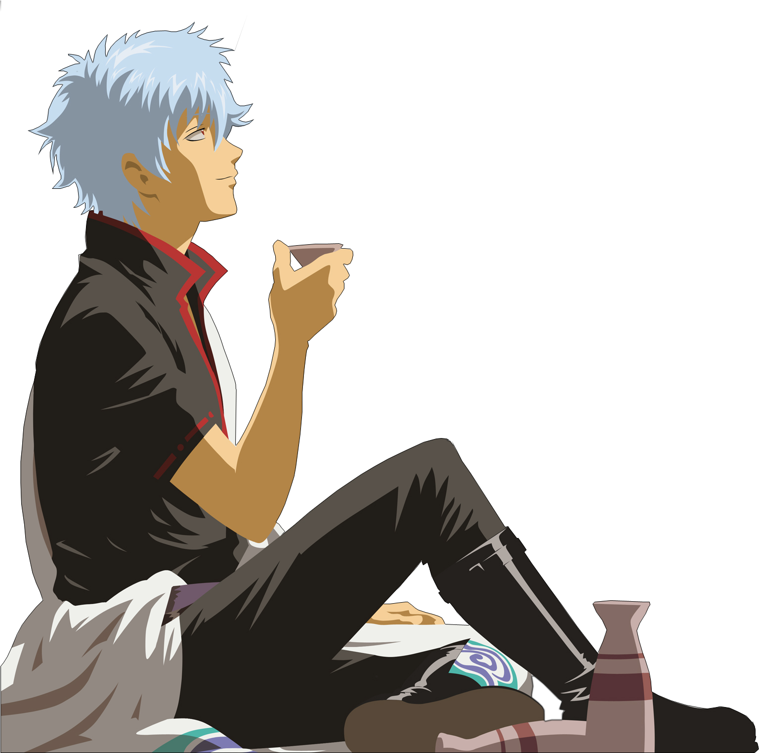Sugar Addicted Samurai, Indie Roleplay Blog For Sakata - Gintama Quotes (1600x1522), Png Download