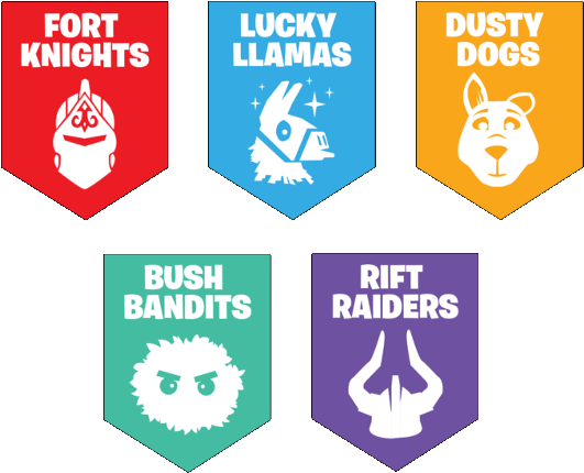 The Over 500 Invited Fortnite Content Creators And - Fortnite Fall Skirmish Teams (811x456), Png Download