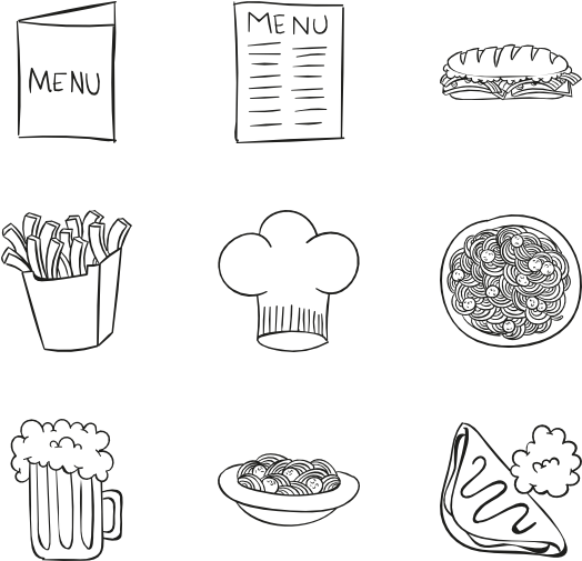 Bistro And Restaurant - Library (600x564), Png Download