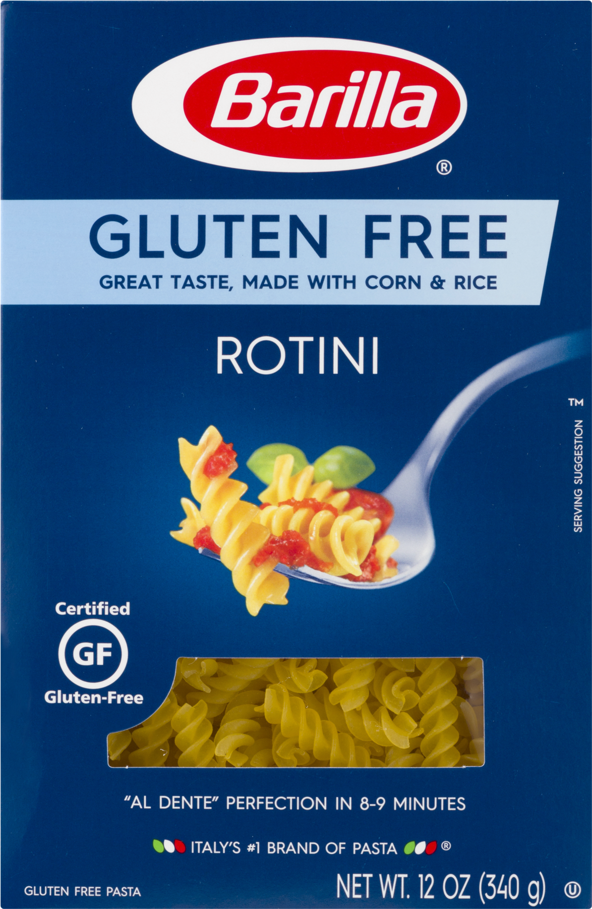 Barilla Gluten Free Pasta (1800x1800), Png Download