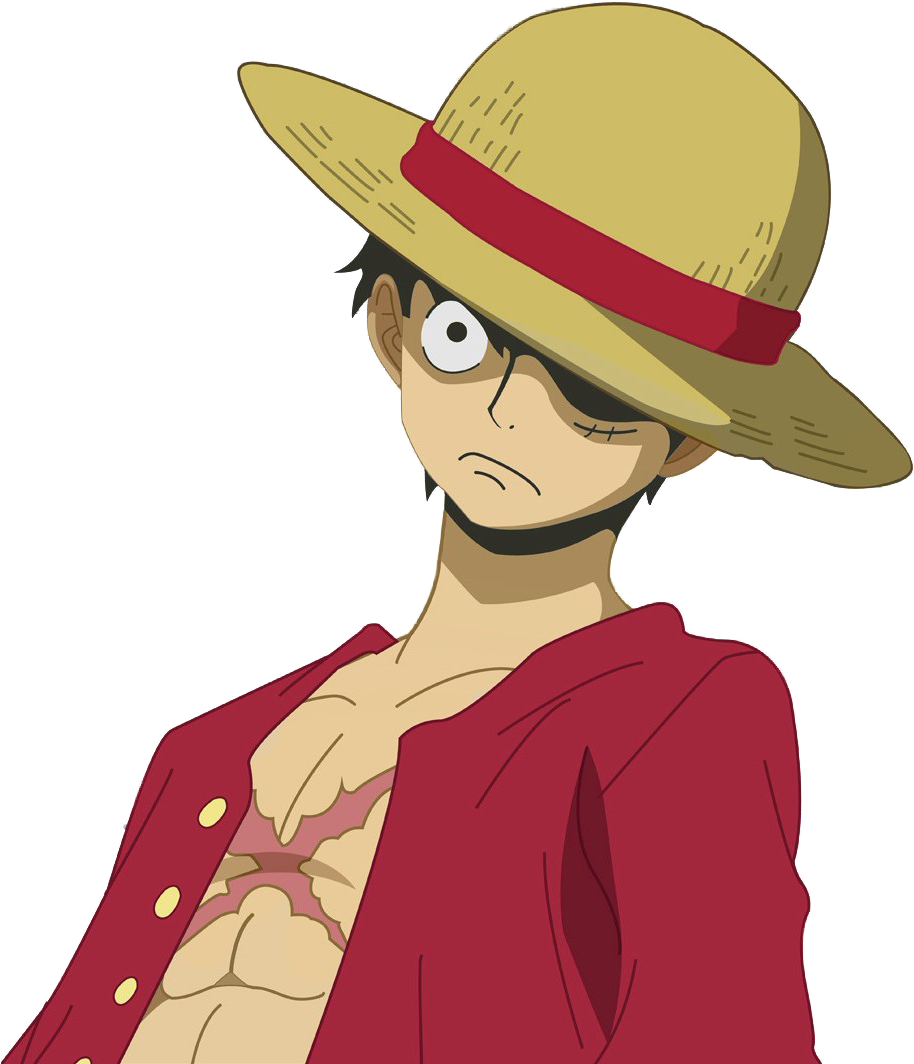 No Caption Provided No Caption Provided - One Piece Luffy Png (920x1080), Png Download