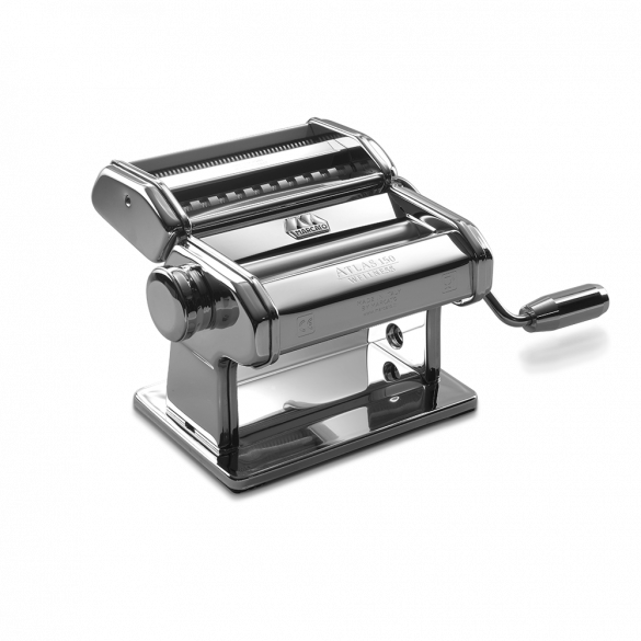 Pasta Maker Atlas 150 Silver Marcato - Машинка Для Раскатки Теста (585x585), Png Download