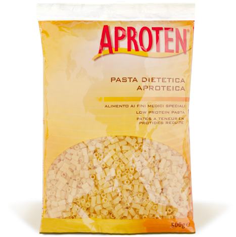 Aproten Ditalini Pasta/ 6- 500g Bag - Aproten Tagliatelle Pasta Dietetica Aproteica 250 G (600x468), Png Download