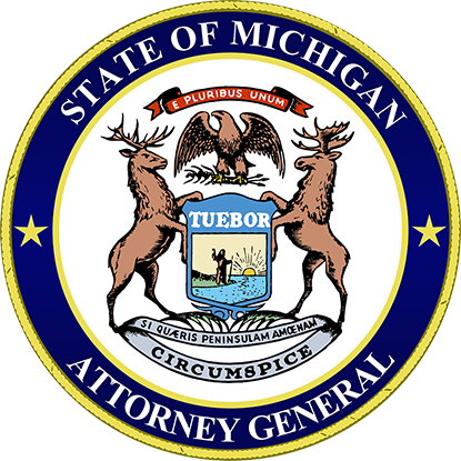 Ag Seal - Michigan Secretary Of State Seal (415x415), Png Download