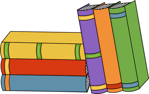 Books Clipart Stacked - Stacks Of Books Clipart (500x316), Png Download