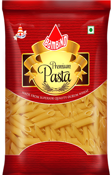 Premium Pasta - Bambino Premium Pasta Penne 250 Gms (600x600), Png Download