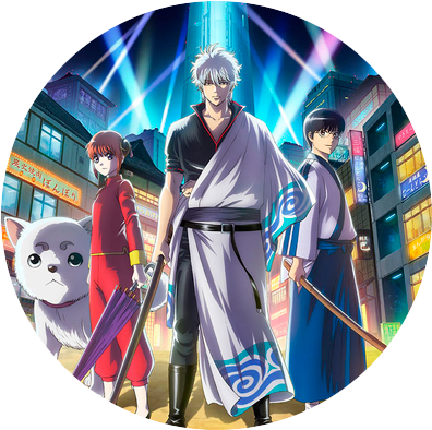 Gintama 2017 Visual (400x400), Png Download