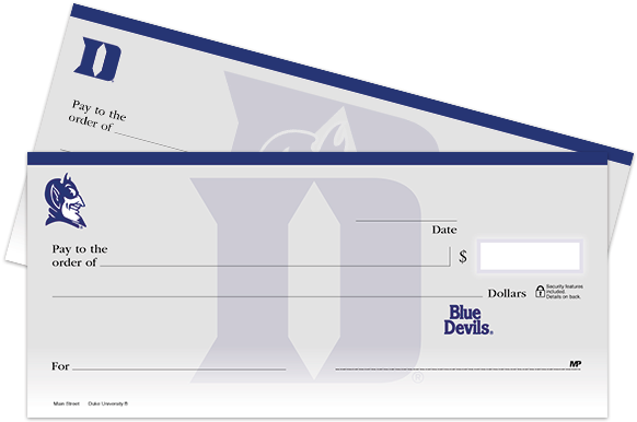 Duke University Checks - Dickinson State University (600x600), Png Download