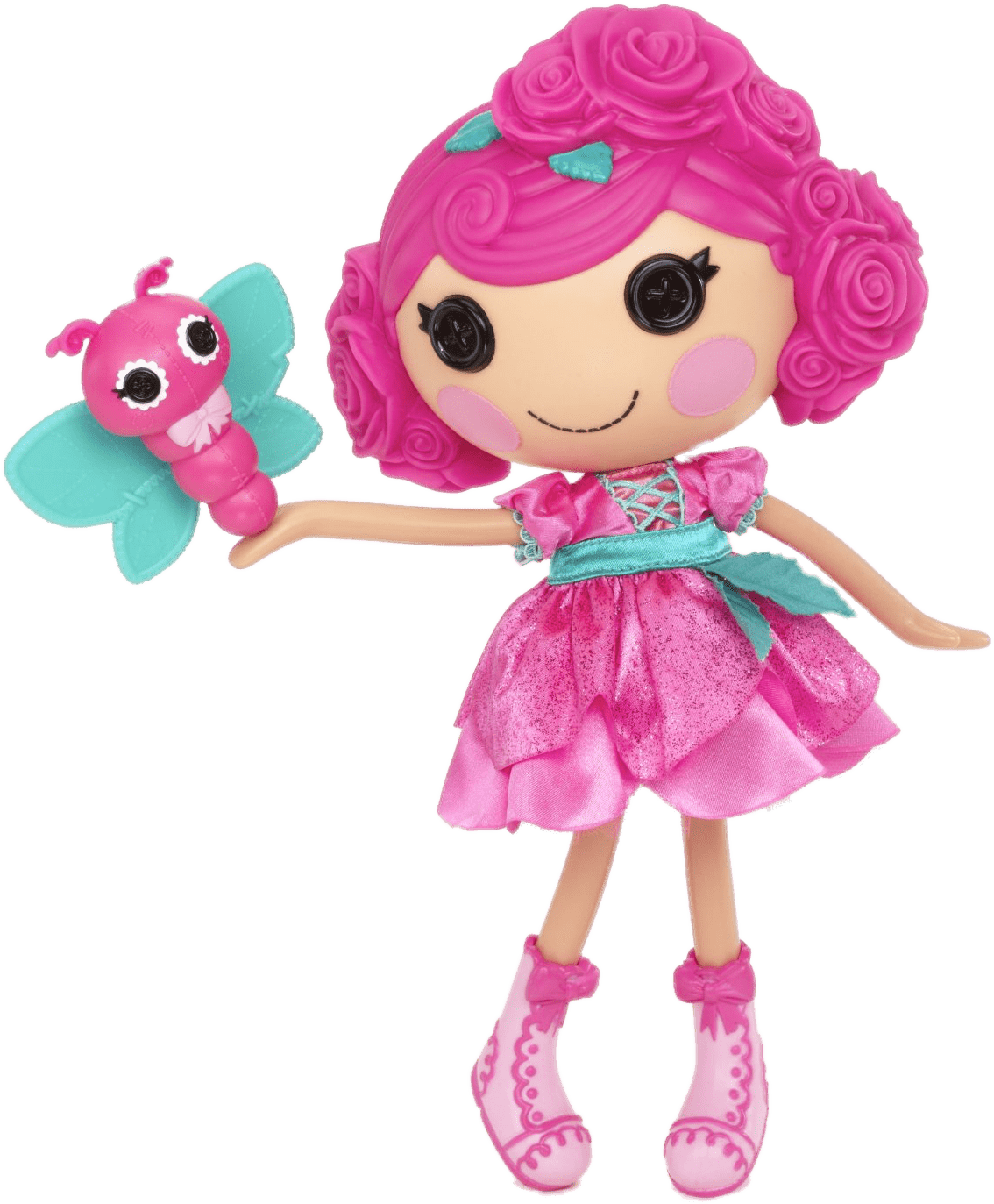 Download - Lalaloopsy Large Doll Rosebud Longstem (1220x1500), Png Download